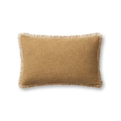 Amber Lewis X Loloi Sable Pillow In Polyester,polyfill