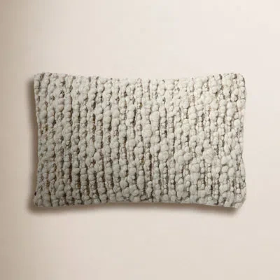 Amber Lewis X Loloi Vivienne Dove / Smoke Pillow In Pillow Cover Only - No Insert