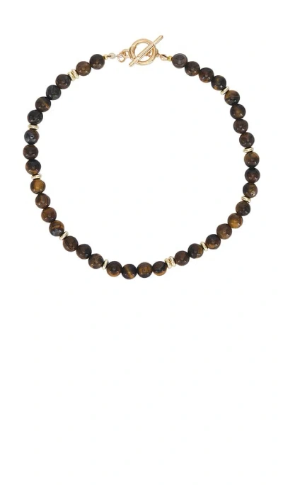 Amber Sceats Balos Necklace In Brown