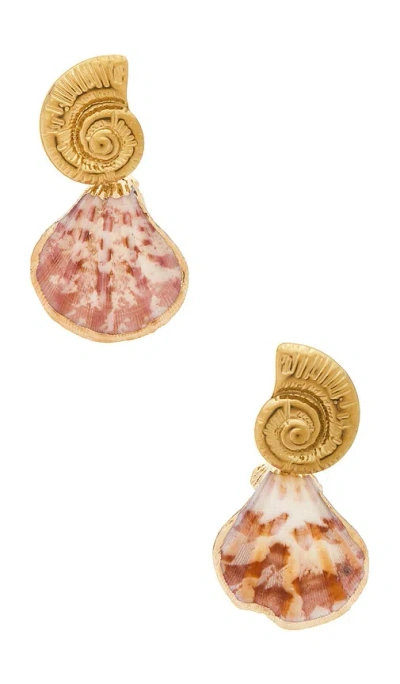 Amber Sceats Byford Earrings In Gold