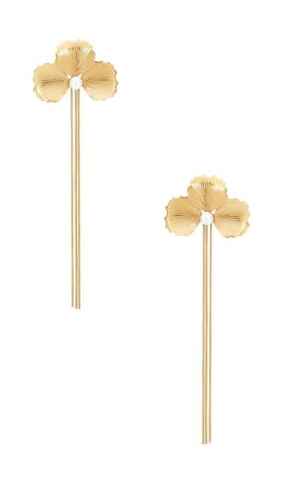 Amber Sceats Canmore Earrings In Gold