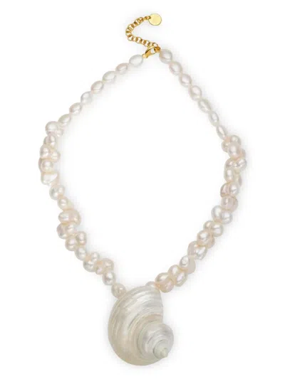 Amber Sceats Corfu Necklace In Neutrals