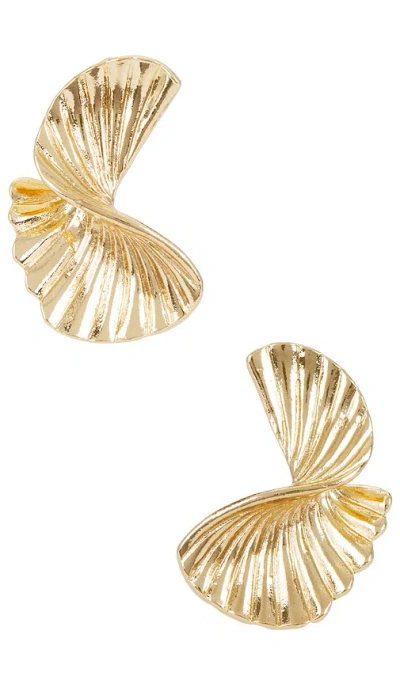 Amber Sceats Everly Earrings In 金色