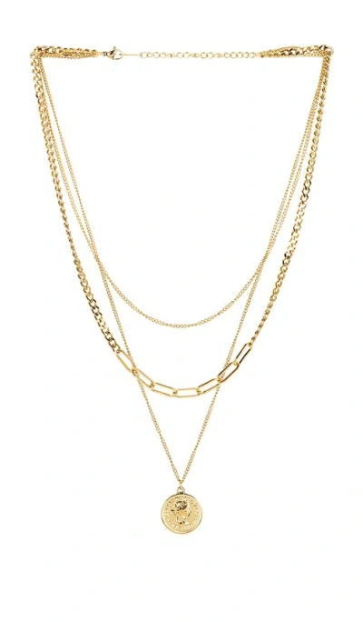 Amber Sceats Felix Necklace In Gold