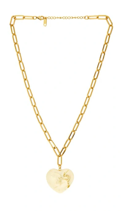 Amber Sceats Nissi Necklace In Orange