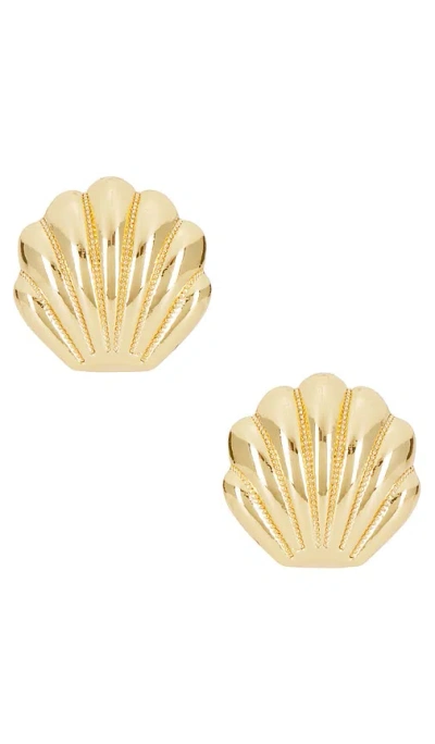 Amber Sceats Sloane Earrings In 金色