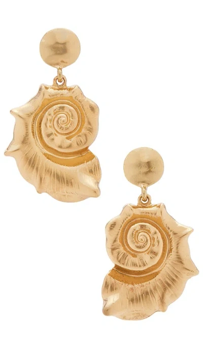 Amber Sceats Thames Earrings In Brown