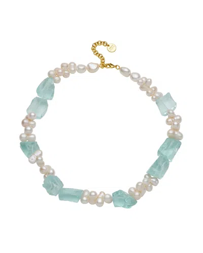 Amber Sceats Women's Blue Dunia Necklace