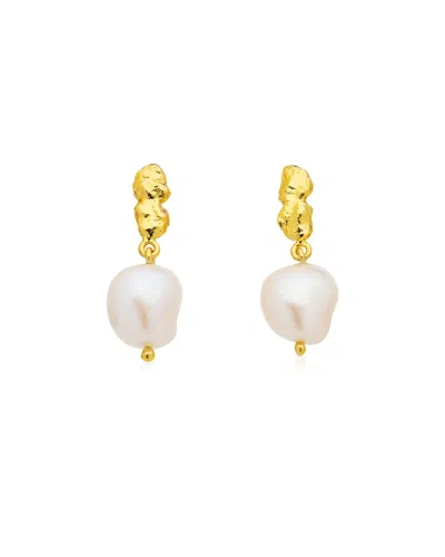 Amber Sceats Women's Gold Adelanto Earrings