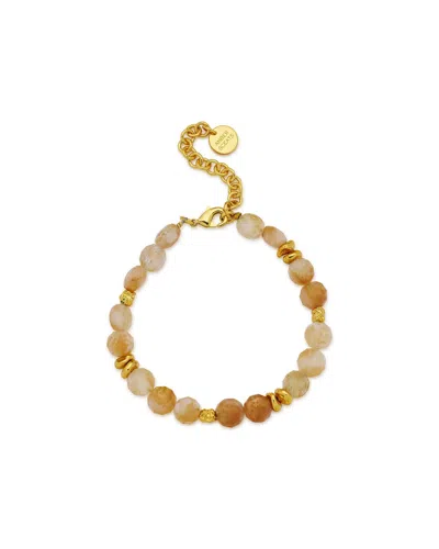 Amber Sceats Women's Gold Claret Bracelet