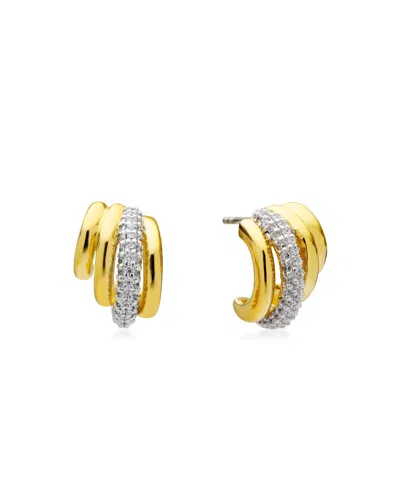 Amber Sceats Women's Gold Mariposa Earrings