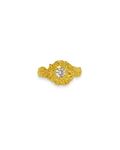 Amber Sceats Women's Gold Onyx Ring