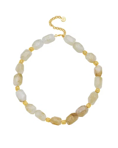 Amber Sceats Women's Gold Petunia Necklace