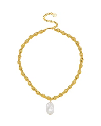 Amber Sceats Women's Gold Poppy Necklace