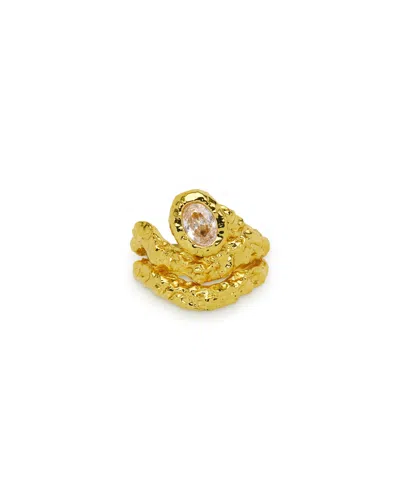 Amber Sceats Women's Gold Sayaka Ring