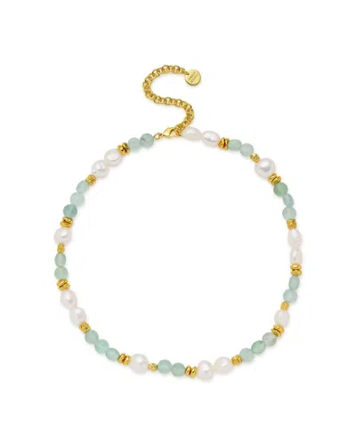 Amber Sceats Women's Green Agave Necklace