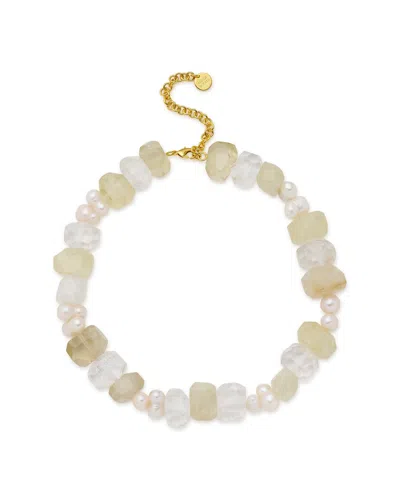 Amber Sceats Women's Neutrals Dyssodia Necklace In Yellow