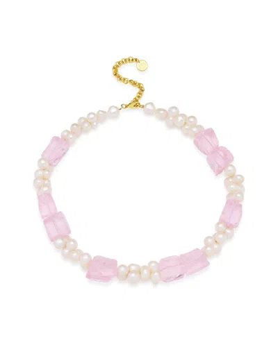 Amber Sceats Women's Pink Eze Necklace