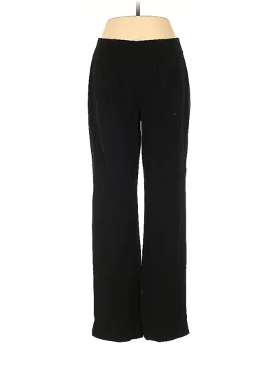 Pre-owned Amber Sun Dress Pants In Black