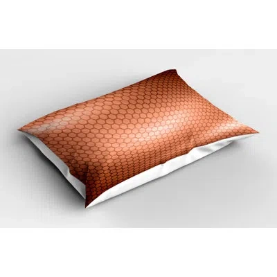 Ambesonne Abstract Sham In Brown;orange