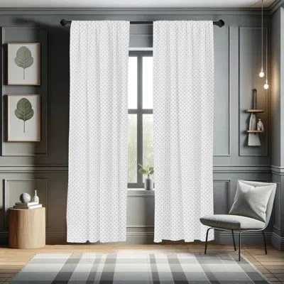 Ambesonne Anchor Semi-sheer Rod Pocket Sliding Panel