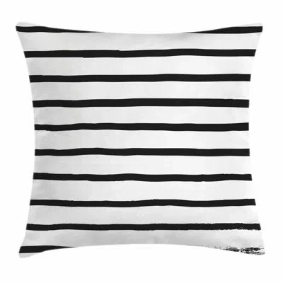Ambesonne Art Decor Minimalist Paintbrush Pillow Cover