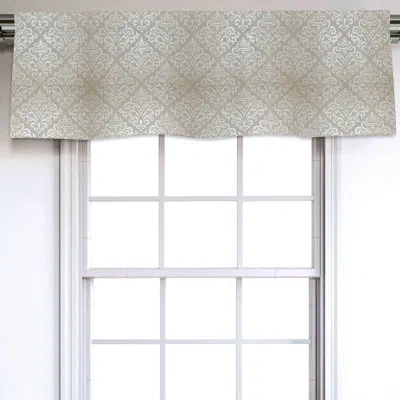 Ambesonne Baroque 54" Window Valance