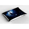 Ambesonne Black/blue Polyester Microfiber Piece Sham In Blue;black