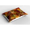 Ambesonne Brown/red Polyester Microfiber Piece Sham In Brown;red