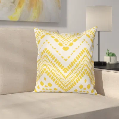 Ambesonne Chevron Tribal African Square Cushion Pillow Cover