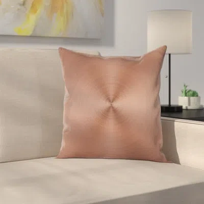 Ambesonne Circle Steel Seem Square Pillow Cover
