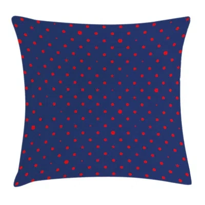 Ambesonne Dots Star Figures Artsy Square Pillow Cover
