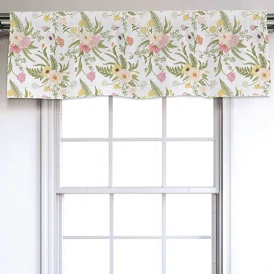 Ambesonne English Garden 54" Window Valance