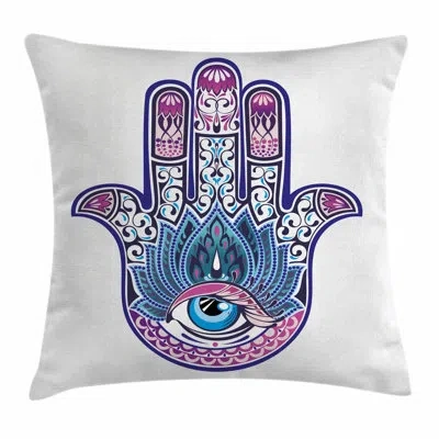 Ambesonne Evil Eye Religious Pagan Sign Square Pillow Cover