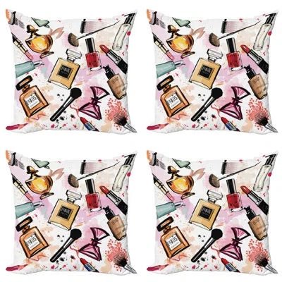 Ambesonne Fashion Decorative Square Throw Pillow Cover