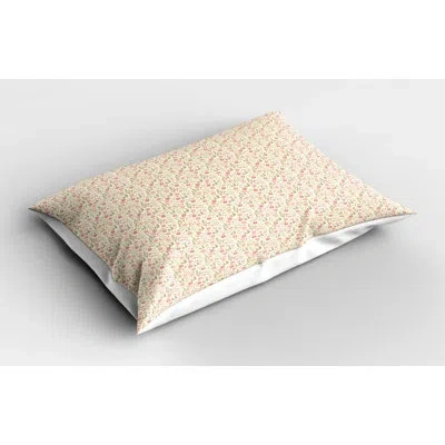 Ambesonne Floral Sham In Beige