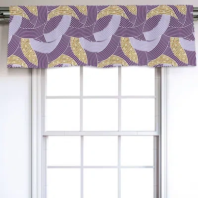 Ambesonne Geometric 54" Window Valance