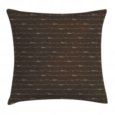 Ambesonne Happy Indoor / Outdoor 36" Throw Pillow Cover