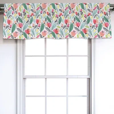 Ambesonne Leaf 54" Window Valance