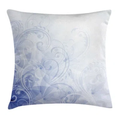 Ambesonne Light Abstract Floral Curl Pillow Cover