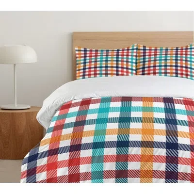 Ambesonne Microfiber Duvet Cover Set