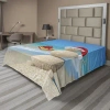 Ambesonne Microfiber Flat Sheet