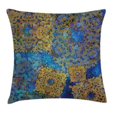 Ambesonne Moroccan Persian Motif Bohemian Square Pillow Cover