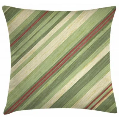 Ambesonne Old Aged Grungy Indoor / Outdoor Striped 28" Throw Pillow Cover
