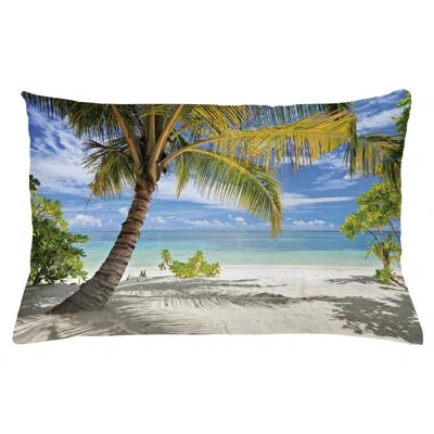 Ambesonne Palm Tree Indoor / Outdoor Lumbar Pillow Cover