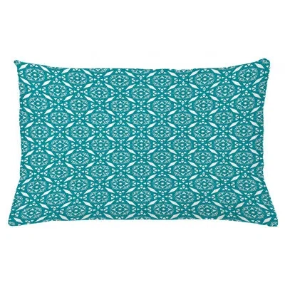Ambesonne Persian Indoor / Outdoor Geometric Lumbar Pillow Cover