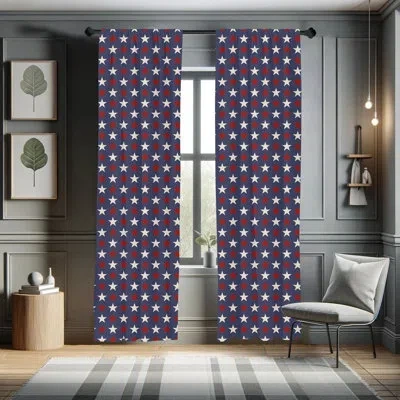 Ambesonne Primitive Semi-sheer Rod Pocket Curtain Panels