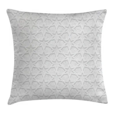 Ambesonne Quatrefoil Persia Ethnic Design Pillow Cover
