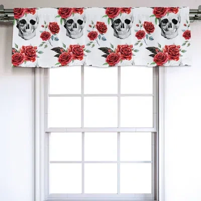 Ambesonne Rose 54" Window Valance