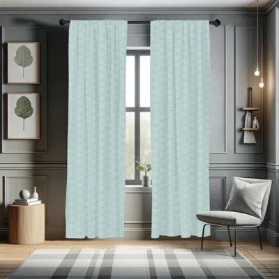 Ambesonne Semi-sheer Rod Pocket Sliding Panel